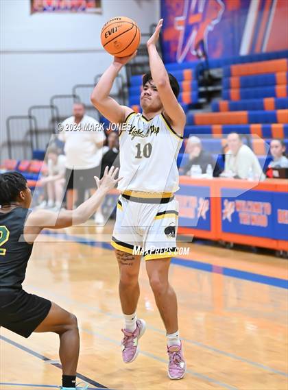 Thumbnail 3 in Peoria vs. Highland Prep (Visit Mesa Basketball Challenge) photogallery.