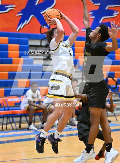 Thumbnail 2 in Peoria vs. Highland Prep (Visit Mesa Basketball Challenge) photogallery.