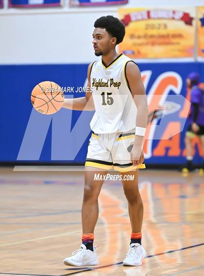 Thumbnail 2 in Peoria vs. Highland Prep (Visit Mesa Basketball Challenge) photogallery.