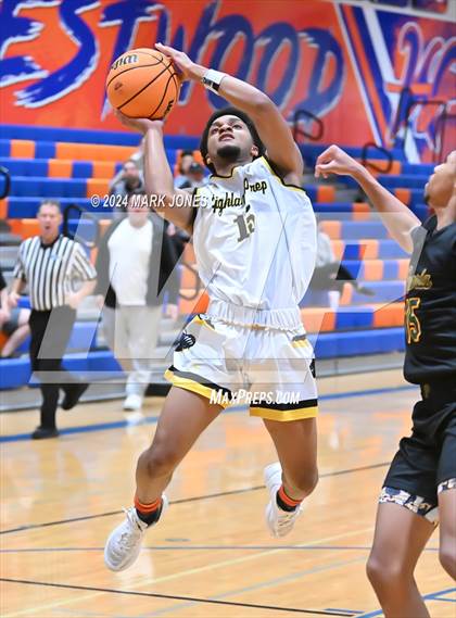 Thumbnail 3 in Peoria vs. Highland Prep (Visit Mesa Basketball Challenge) photogallery.