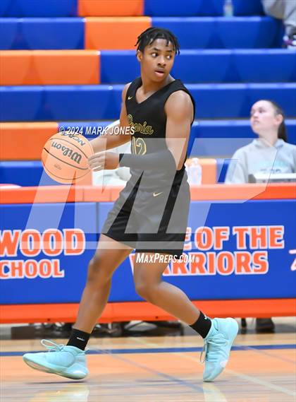 Thumbnail 2 in Peoria vs. Highland Prep (Visit Mesa Basketball Challenge) photogallery.