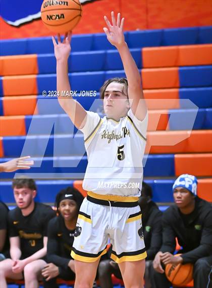 Thumbnail 3 in Peoria vs. Highland Prep (Visit Mesa Basketball Challenge) photogallery.