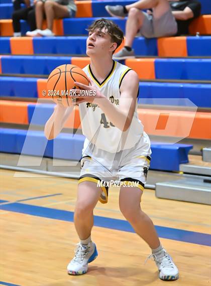 Thumbnail 1 in Peoria vs. Highland Prep (Visit Mesa Basketball Challenge) photogallery.