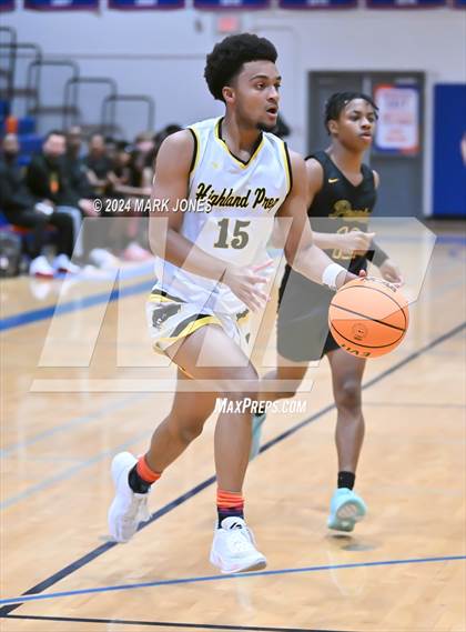 Thumbnail 2 in Peoria vs. Highland Prep (Visit Mesa Basketball Challenge) photogallery.