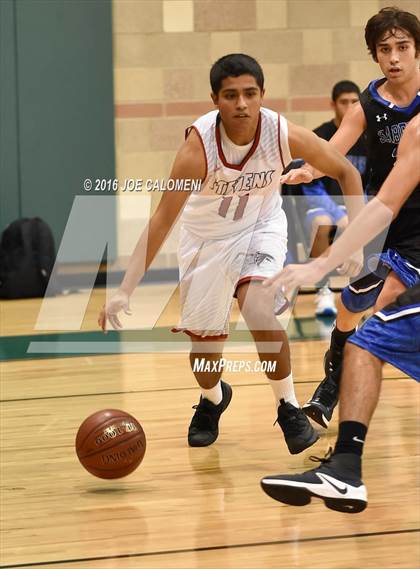 Thumbnail 2 in Stevens [John Paul] vs Edinburg (NISD/NEISD Invitational) photogallery.