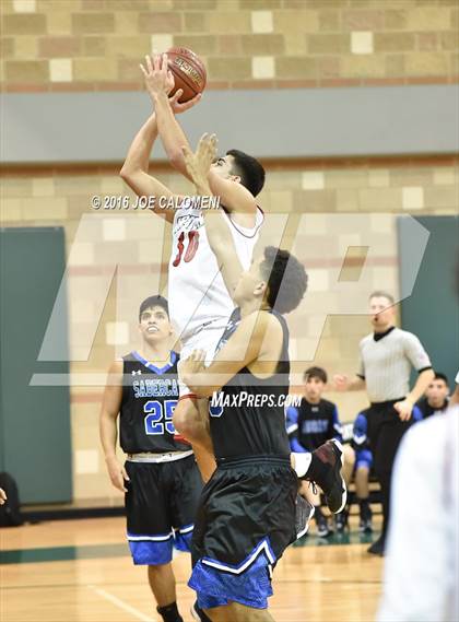 Thumbnail 2 in Stevens [John Paul] vs Edinburg (NISD/NEISD Invitational) photogallery.