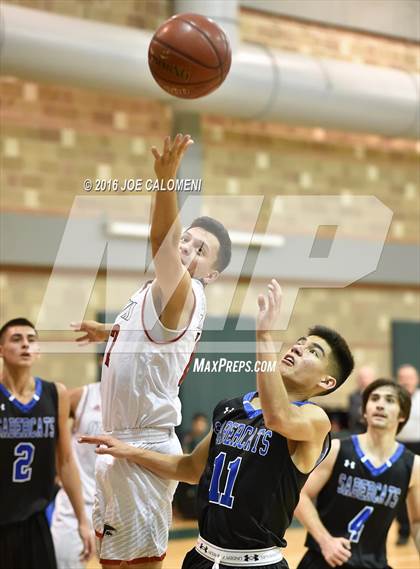 Thumbnail 3 in Stevens [John Paul] vs Edinburg (NISD/NEISD Invitational) photogallery.