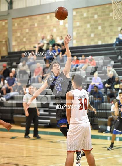 Thumbnail 2 in Stevens [John Paul] vs Edinburg (NISD/NEISD Invitational) photogallery.