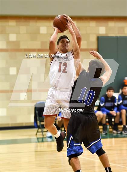Thumbnail 3 in Stevens [John Paul] vs Edinburg (NISD/NEISD Invitational) photogallery.