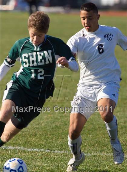 Thumbnail 2 in Hicksville vs Shenendehowa (NYSPHSAA Class AA Semifinals) photogallery.