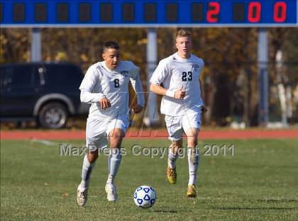 Thumbnail 3 in Hicksville vs Shenendehowa (NYSPHSAA Class AA Semifinals) photogallery.