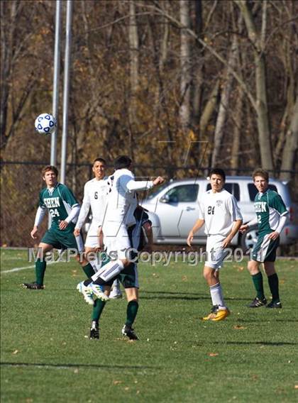 Thumbnail 2 in Hicksville vs Shenendehowa (NYSPHSAA Class AA Semifinals) photogallery.
