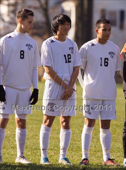 Thumbnail 2 in Hicksville vs Shenendehowa (NYSPHSAA Class AA Semifinals) photogallery.