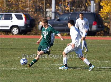 Thumbnail 1 in Hicksville vs Shenendehowa (NYSPHSAA Class AA Semifinals) photogallery.