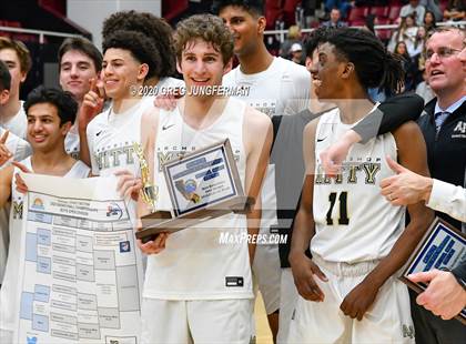 Thumbnail 1 in Archbishop Mitty Boys Basketball (Extending the Season) photogallery.