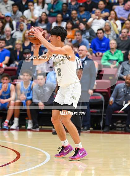 Thumbnail 1 in Archbishop Mitty Boys Basketball (Extending the Season) photogallery.