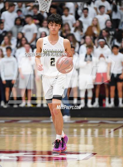 Thumbnail 1 in Archbishop Mitty Boys Basketball (Extending the Season) photogallery.