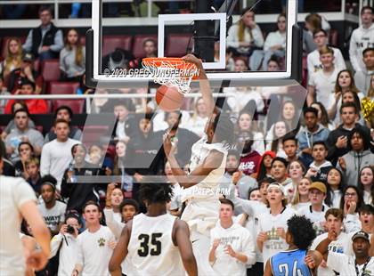 Thumbnail 2 in Archbishop Mitty Boys Basketball (Extending the Season) photogallery.