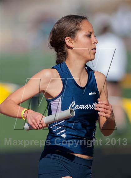 Thumbnail 2 in 2013 Ventura Invitational Girls Varsity 4X1600 Relay photogallery.