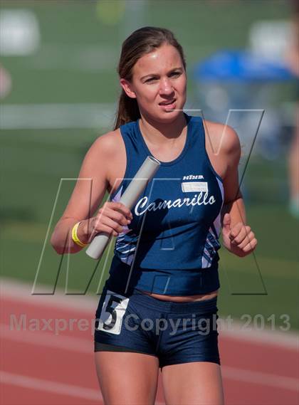 Thumbnail 1 in 2013 Ventura Invitational Girls Varsity 4X1600 Relay photogallery.