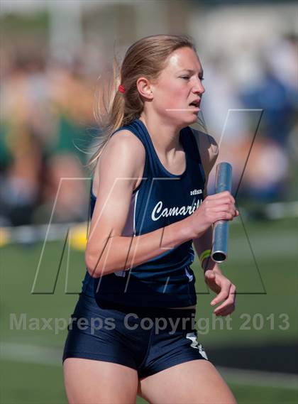 Thumbnail 1 in 2013 Ventura Invitational Girls Varsity 4X1600 Relay photogallery.