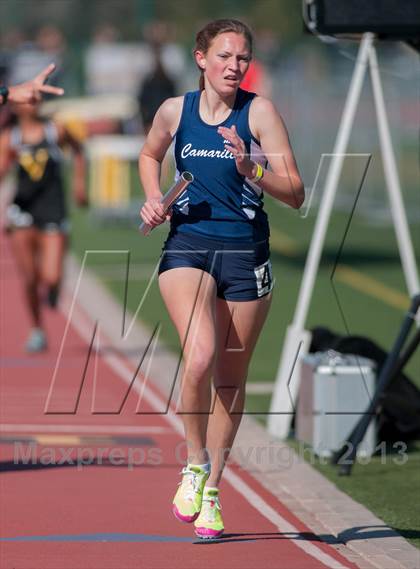 Thumbnail 2 in 2013 Ventura Invitational Girls Varsity 4X1600 Relay photogallery.
