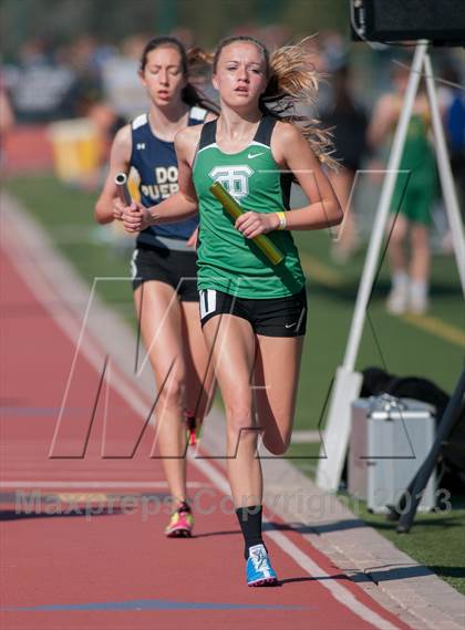 Thumbnail 1 in 2013 Ventura Invitational Girls Varsity 4X1600 Relay photogallery.