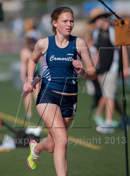 Thumbnail 1 in 2013 Ventura Invitational Girls Varsity 4X1600 Relay photogallery.