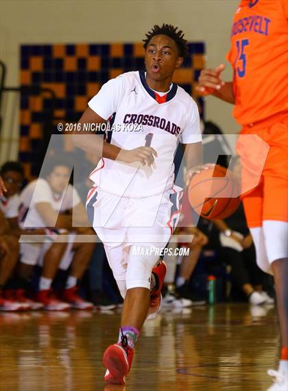 Thumbnail 1 in Crossroads vs. Roosevelt (Tarkanian Classic) photogallery.