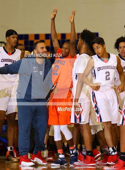Thumbnail 1 in Crossroads vs. Roosevelt (Tarkanian Classic) photogallery.
