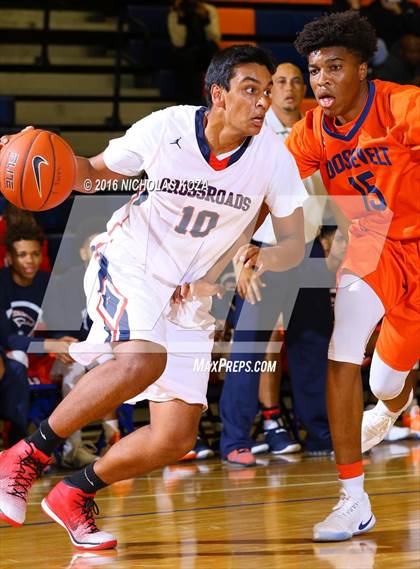 Thumbnail 2 in Crossroads vs. Roosevelt (Tarkanian Classic) photogallery.