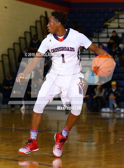 Thumbnail 1 in Crossroads vs. Roosevelt (Tarkanian Classic) photogallery.