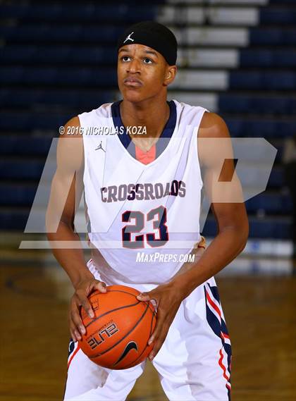 Thumbnail 1 in Crossroads vs. Roosevelt (Tarkanian Classic) photogallery.