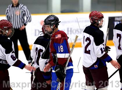 Thumbnail 2 in Farmington/Avon/Windsor vs Brookfield/Bethel/Danbury (CIAC Division II First Round) photogallery.