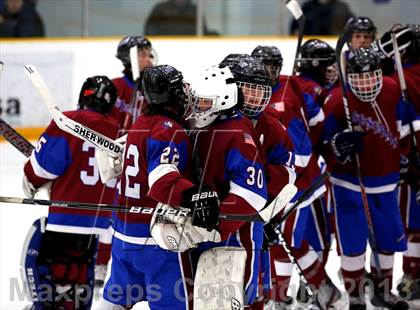 Thumbnail 2 in Farmington/Avon/Windsor vs Brookfield/Bethel/Danbury (CIAC Division II First Round) photogallery.