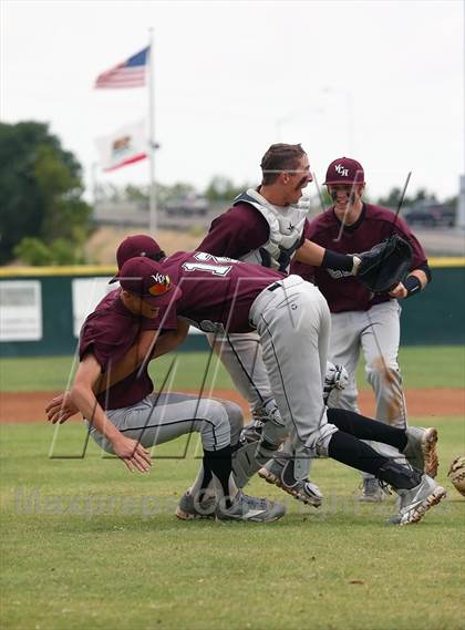Thumbnail 1 in Valley Christian vs. Brookside Christian (CIF SJS D-7 Final) photogallery.