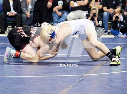 Thumbnail 3 in NCHSAA Wrestling Championships (Finals) photogallery.
