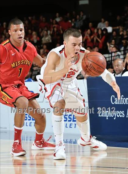 Thumbnail 1 in Orange Lutheran vs. Mission Viejo (CIF SS D1A Final) photogallery.