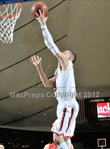 Thumbnail 1 in Orange Lutheran vs. Mission Viejo (CIF SS D1A Final) photogallery.