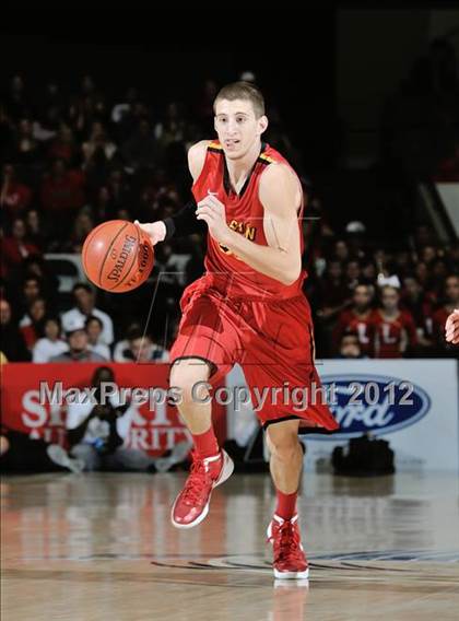 Thumbnail 2 in Orange Lutheran vs. Mission Viejo (CIF SS D1A Final) photogallery.