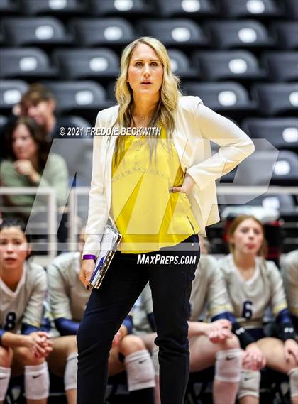 Thumbnail 3 in Keller vs. Ridge Point (UIL Volleyball 6A Semi-Finals)  photogallery.