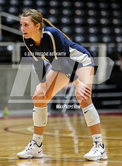 Thumbnail 2 in Keller vs. Ridge Point (UIL Volleyball 6A Semi-Finals)  photogallery.