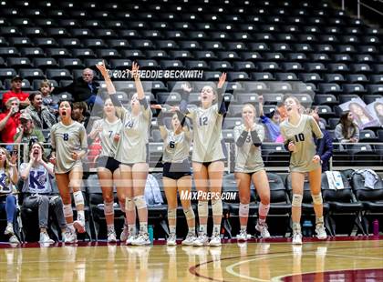 Thumbnail 1 in Keller vs. Ridge Point (UIL Volleyball 6A Semi-Finals)  photogallery.