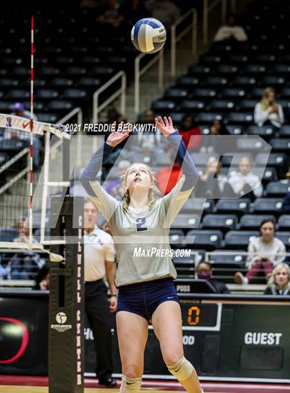 Thumbnail 2 in Keller vs. Ridge Point (UIL Volleyball 6A Semi-Finals)  photogallery.