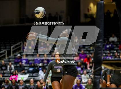 Thumbnail 3 in Keller vs. Ridge Point (UIL Volleyball 6A Semi-Finals)  photogallery.