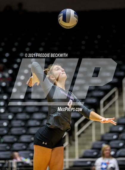 Thumbnail 2 in Keller vs. Ridge Point (UIL Volleyball 6A Semi-Finals)  photogallery.