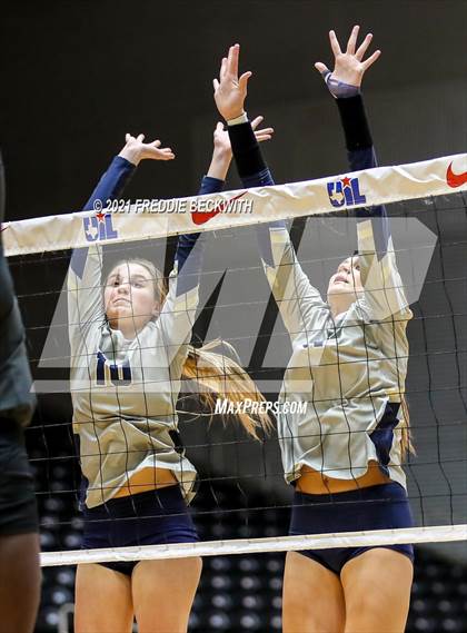 Thumbnail 2 in Keller vs. Ridge Point (UIL Volleyball 6A Semi-Finals)  photogallery.