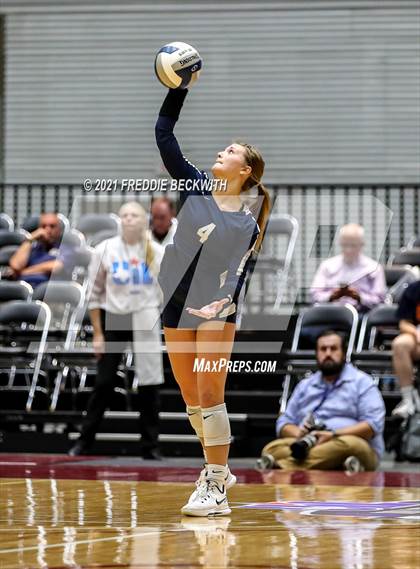 Thumbnail 2 in Keller vs. Ridge Point (UIL Volleyball 6A Semi-Finals)  photogallery.