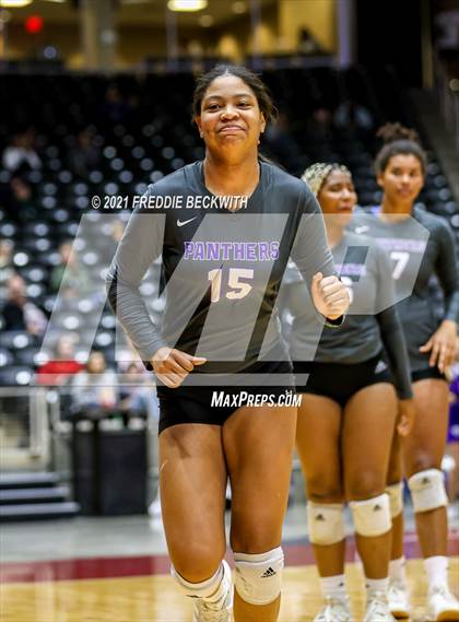 Thumbnail 3 in Keller vs. Ridge Point (UIL Volleyball 6A Semi-Finals)  photogallery.