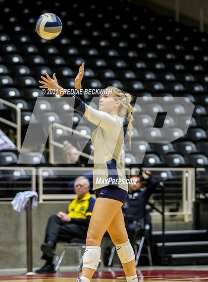 Thumbnail 2 in Keller vs. Ridge Point (UIL Volleyball 6A Semi-Finals)  photogallery.